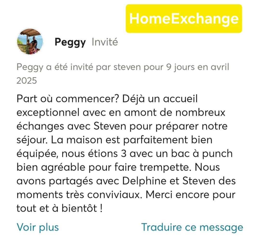 Lodge "Le Temps D'Un Reve" サン・フランソワ エクステリア 写真